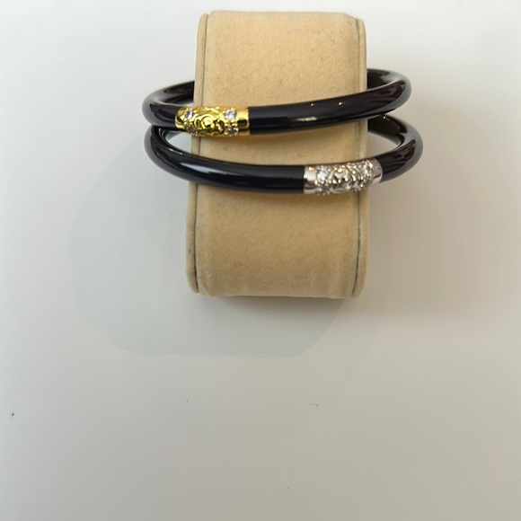 Budhagirl Jewelry - BudhaGirl All Weather Navy Bangles(2)